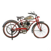 WHIZZER MOTORBIKE ON A WESTERN