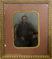 Whole Plate Tintype of Aged Af