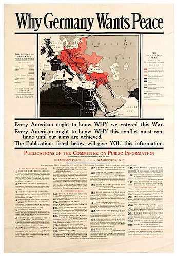 WHY GERMANY WANTS PEACEWhy