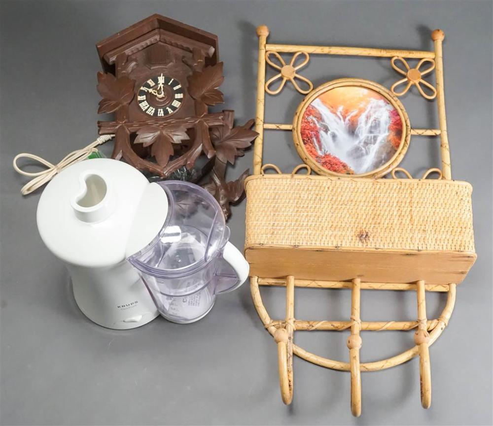 WICKER AND BAMBOO HANGING LETTER