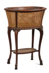 WICKER FERNERY - Early 19th c
