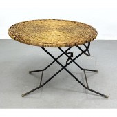 Wicker Folding Collapsable Tab