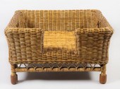 WICKER PET DAYBED 14 3/4 X 26