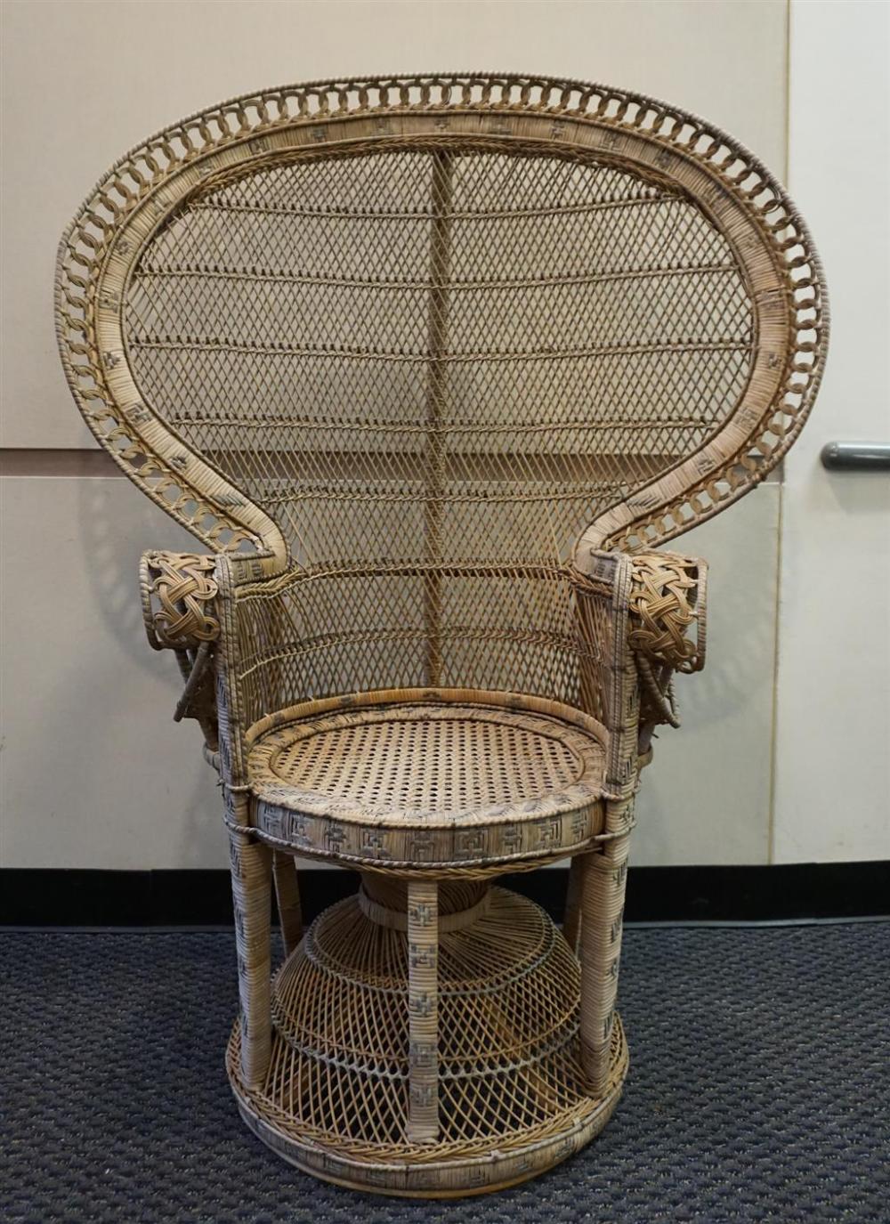 WICKER PRINCESS CHAIRWicker
