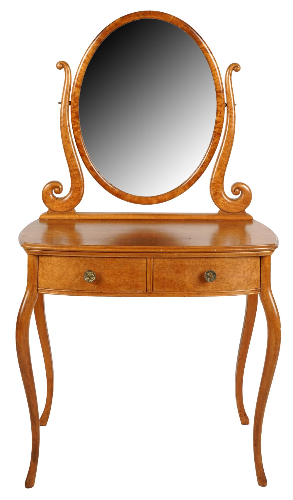WIDDICOMB BIRDSEYE MAPLE VANITY