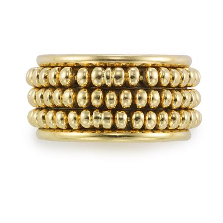 Wide Gold Band Ring, Chaumet 	 