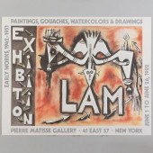 WIFREDO LAM EXHIBITION CATALOG