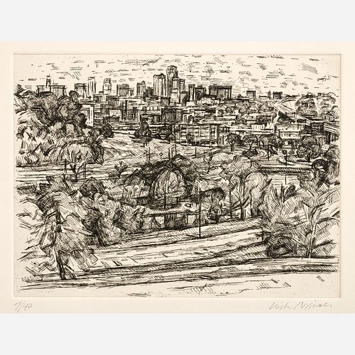 WILBUR NIEWALD "VIEW FROM PENN