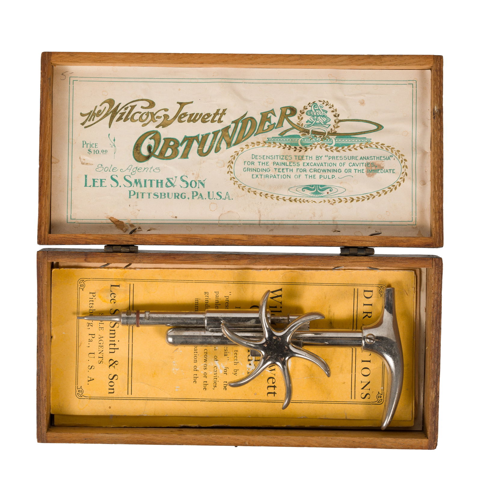 WILCOX-JEWETT OBTUNDER, CIRCA