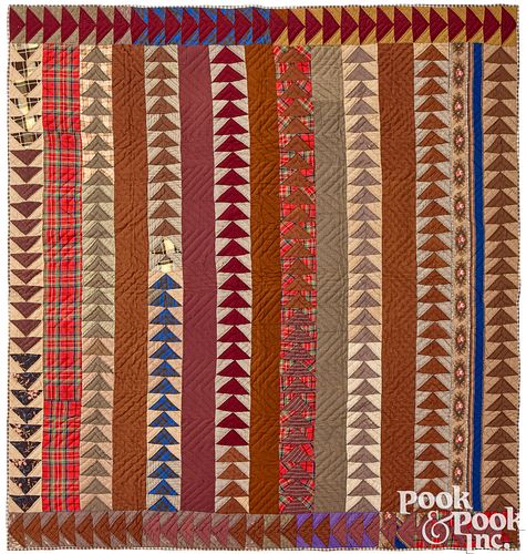 WILD GOOSE CHASE PATCHWORK QUILT,