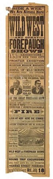 WILD WEST AND GREAT FOREPAUGH