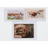 Wild West Show Trade Card Deat