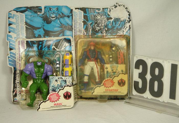 Wildcats Action Figures, mint in
