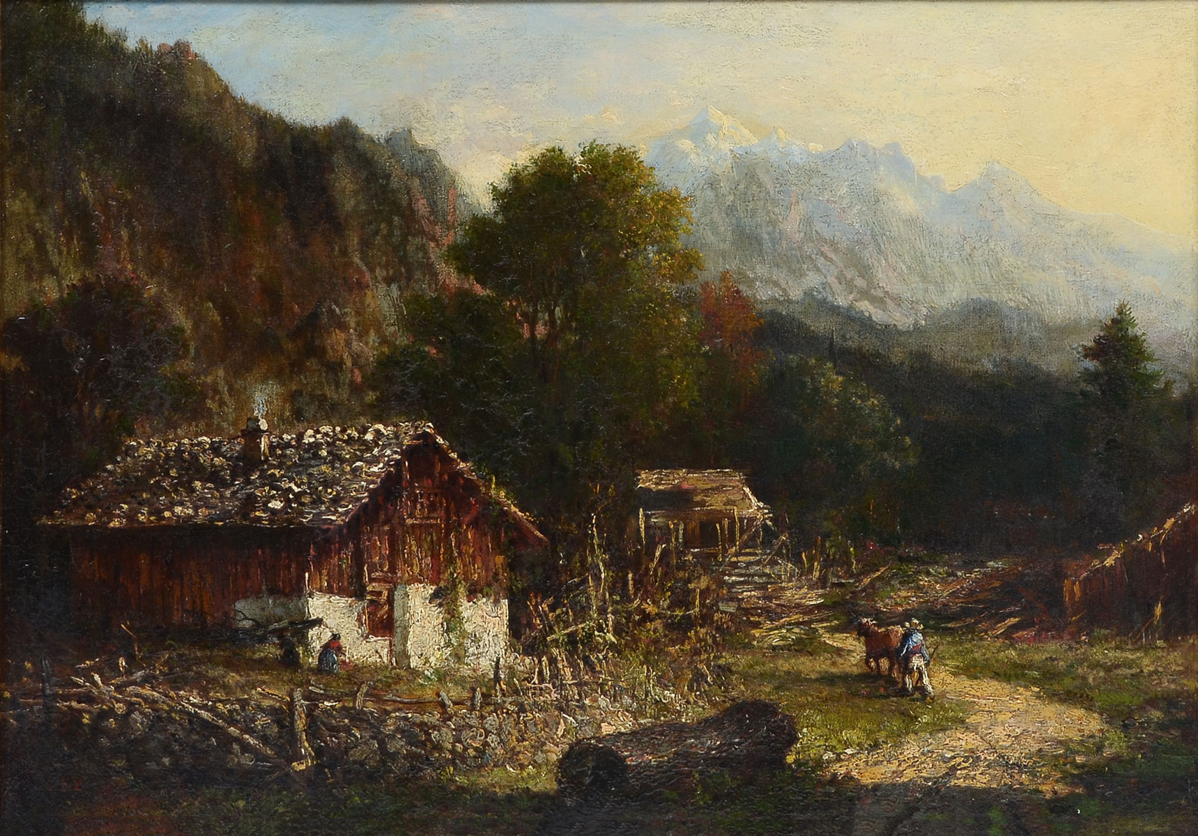 WILDERNESS LANDSCAPE PAINTING