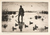 Wildfowler by Frank Weston Ben