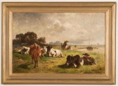 WILHELM FREY OIL ON CANVASWILH