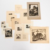 WILHELM FUNK, WOODCUT COLLECTI