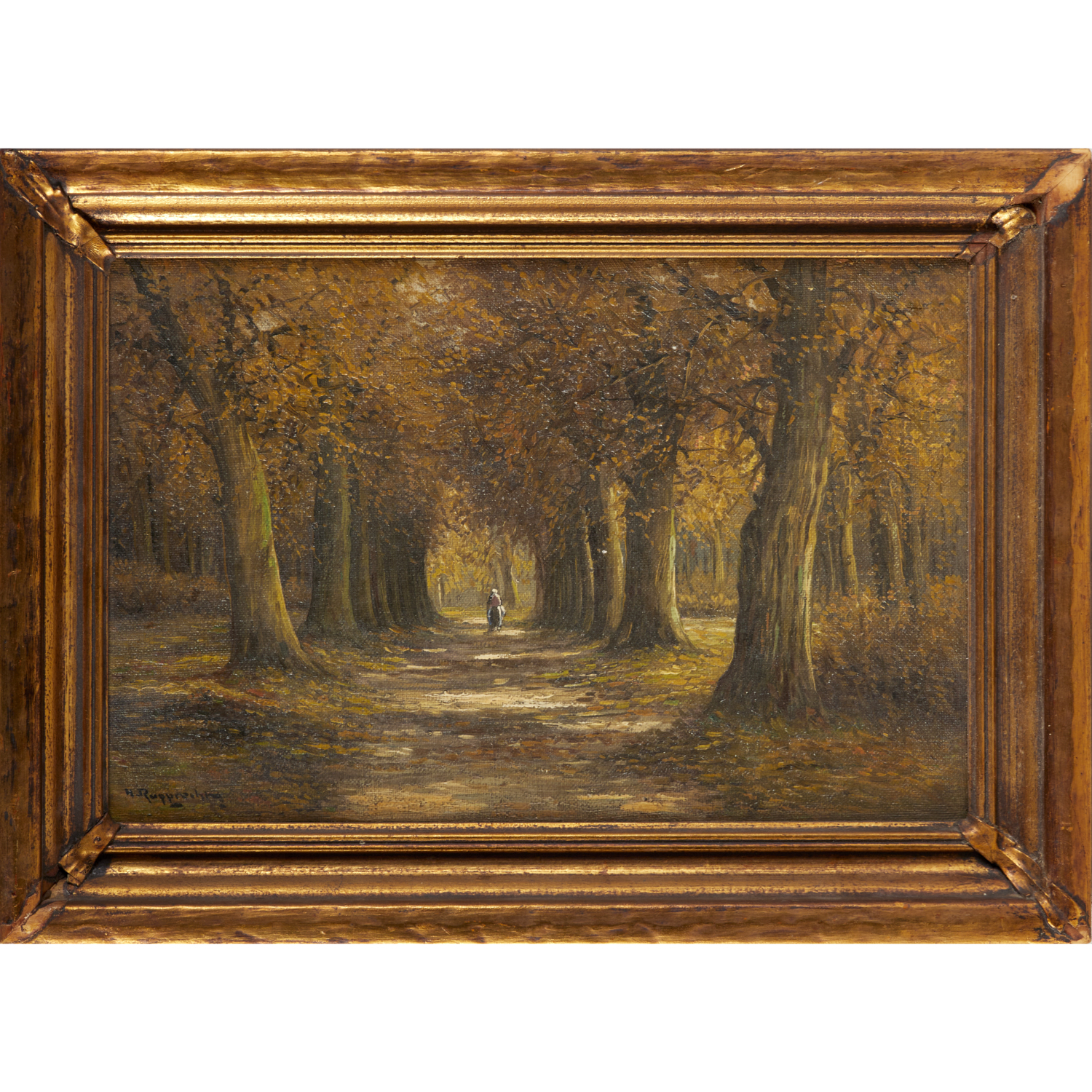 WILHELM RUPPRECHT, OIL ON CANVAS