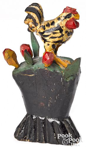 WILHELM SCHIMMEL CARVED AND PAINTED