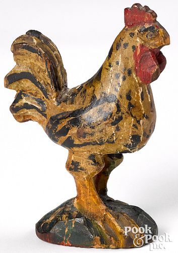 WILHELM SCHIMMEL CARVED AND PAINTED