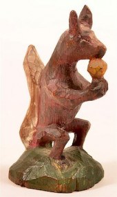 WILHELM SCHIMMEL CARVED SQUIRR