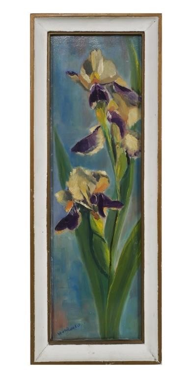 WILHELMINA VAN DEN ANCKER, OIL ON