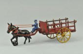 WILKINS MULE DRAWN STAKE WAGON