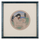 WILL BARNET (1911-2012): MOTHE