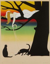 WILL BARNET "PLAY" LITHOGRAPHW