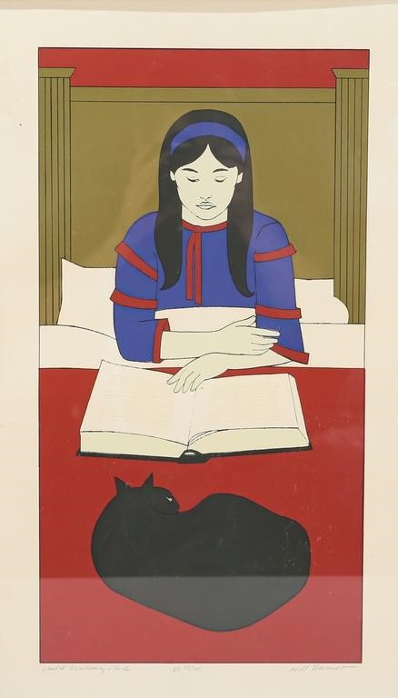 WILL BARNET SERIGRAPH CHILD