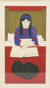 WILL BARNET SERIGRAPH CHILD RE