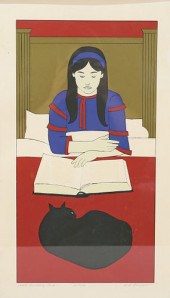 WILL BARNET SERIGRAPH CHILD RE