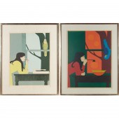 WILL BARNETT, (2) COLOR LITHOG