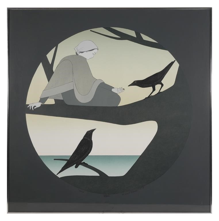 WILL BARNETT, "CIRCE" SERIGRAPH