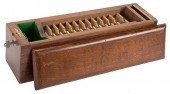 WILL & FINCK 12 DECK WOOD CARD