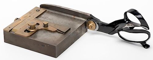 WILL & FINCK CARD TRIMMER.Will &