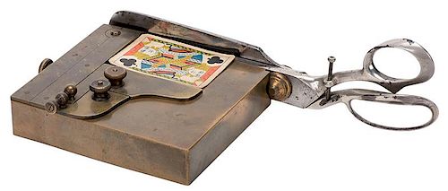 WILL & FINCK CARD TRIMMER.Will &