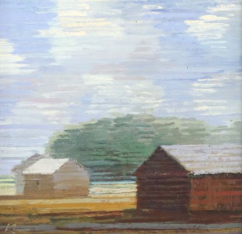 WILL KLEMM (TEXAS, B.1957) OIL ON