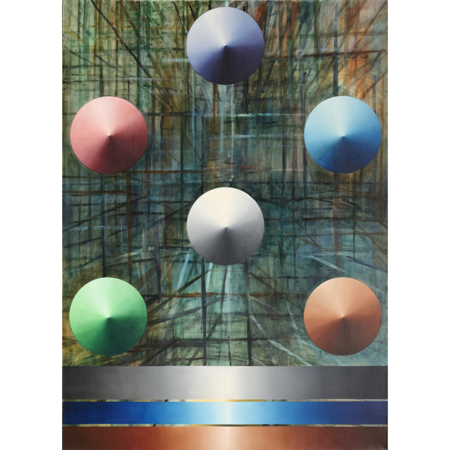 WILL MENTOR, LARGE SCALE OIL ON