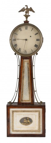 WILLARD PATENT BANJO CLOCK MAS
