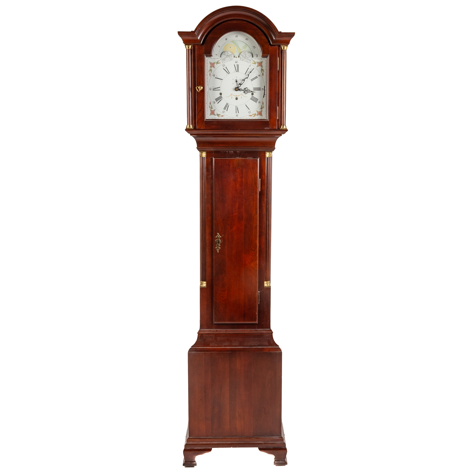 WILLARD STYLE CHERRY TALL CASE