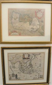WILLEM BLAEU "INDIA QUAE ORIEN