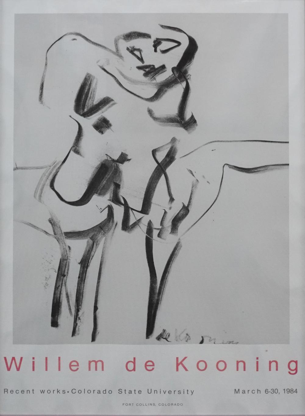 WILLEM DE KOONING, RECENT WORKS,