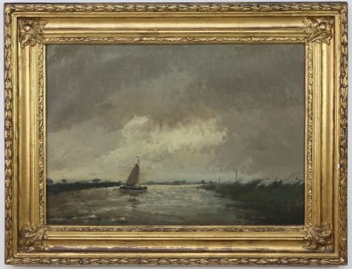 WILLEM JOHANNES WEISSENBRUCH OIL ON