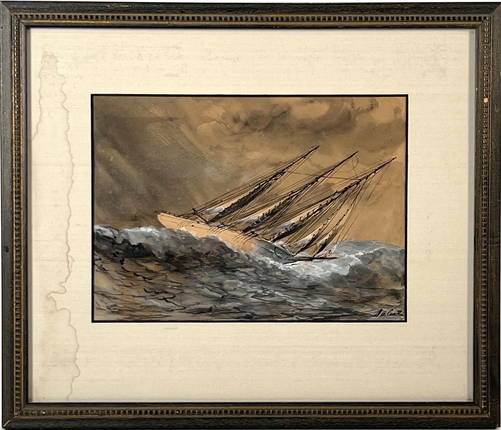 WILLIAM ALEXANDER COULTER, SAILBOAT