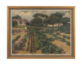 WILLIAM AMSDEN FIGURAL LANDSCA