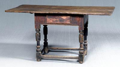 William and Mary grain painted