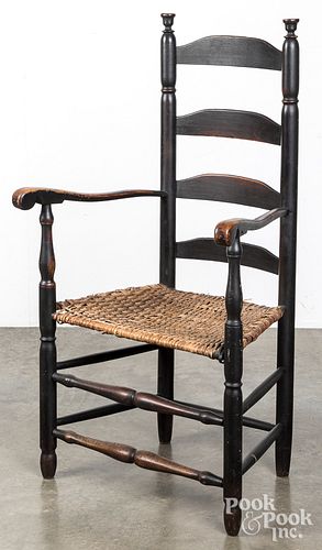 WILLIAM AND MARY LADDERBACK