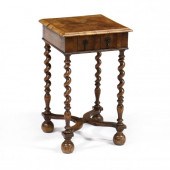 WILLIAM AND MARY STYLE BURL WO