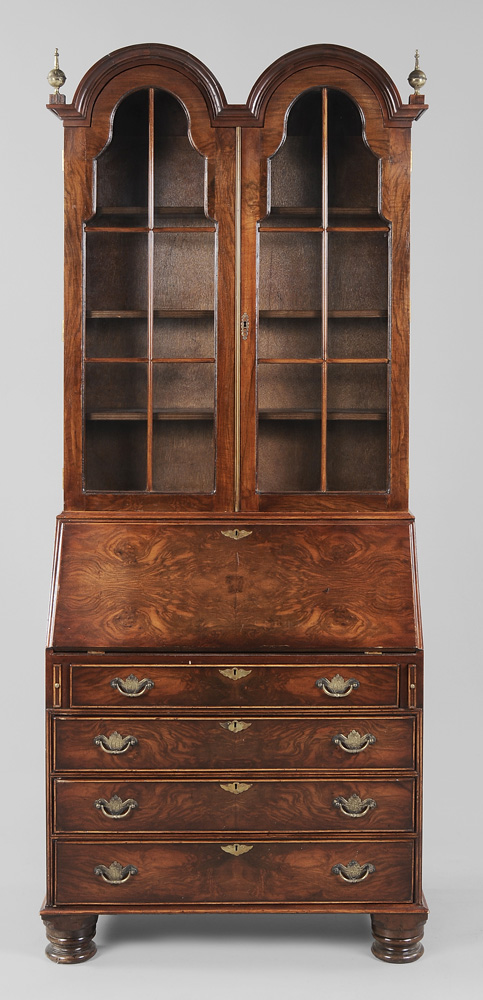 William and Mary Style Burlwood